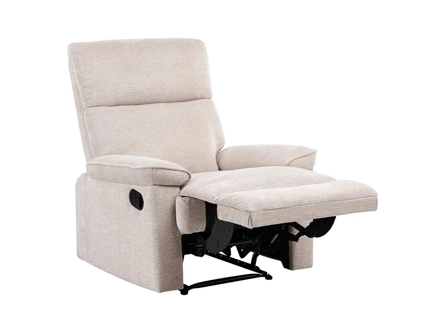 Rozkładany fotel EVERTON Beżowy