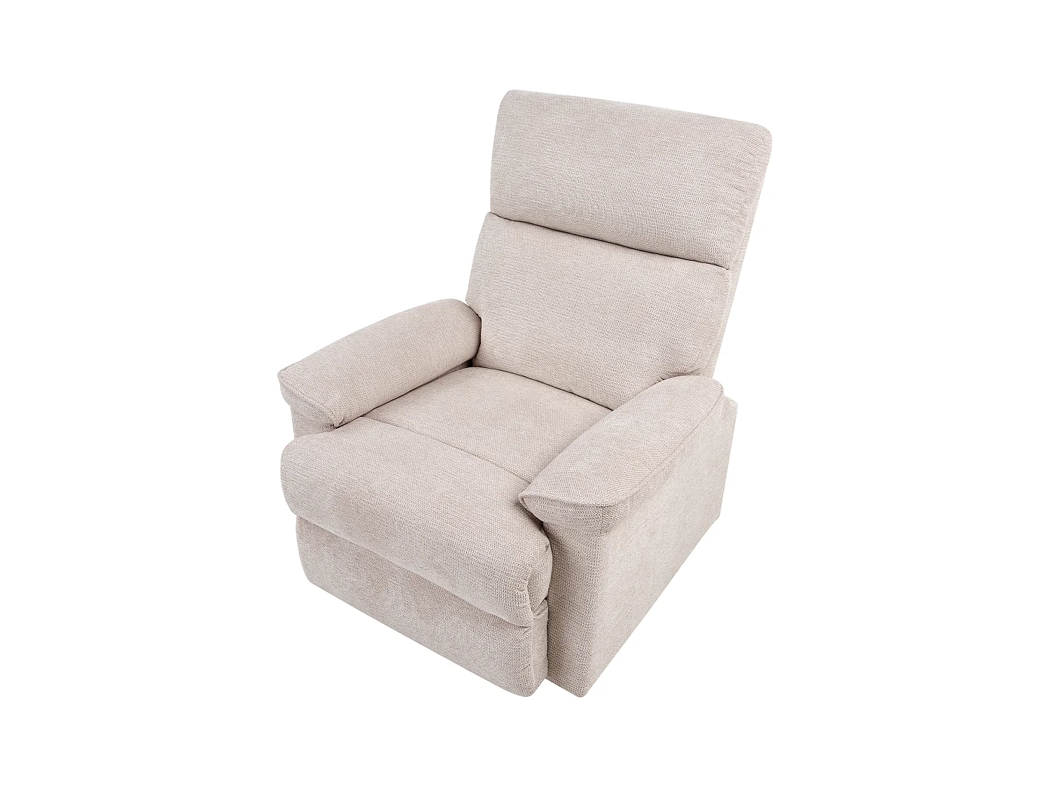 Rozkładany fotel EVERTON Beżowy