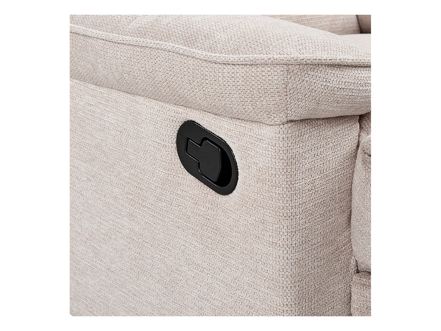 Rozkładany fotel EVERTON Beżowy