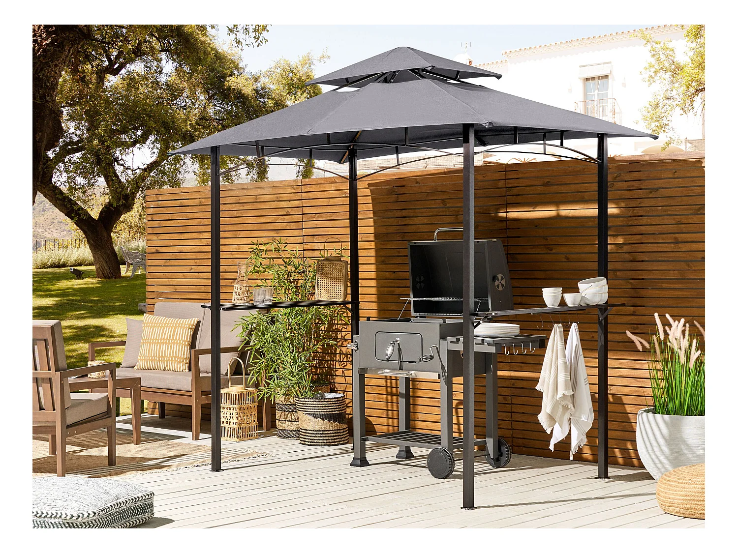 tuinpaviljoen Grijs NARO