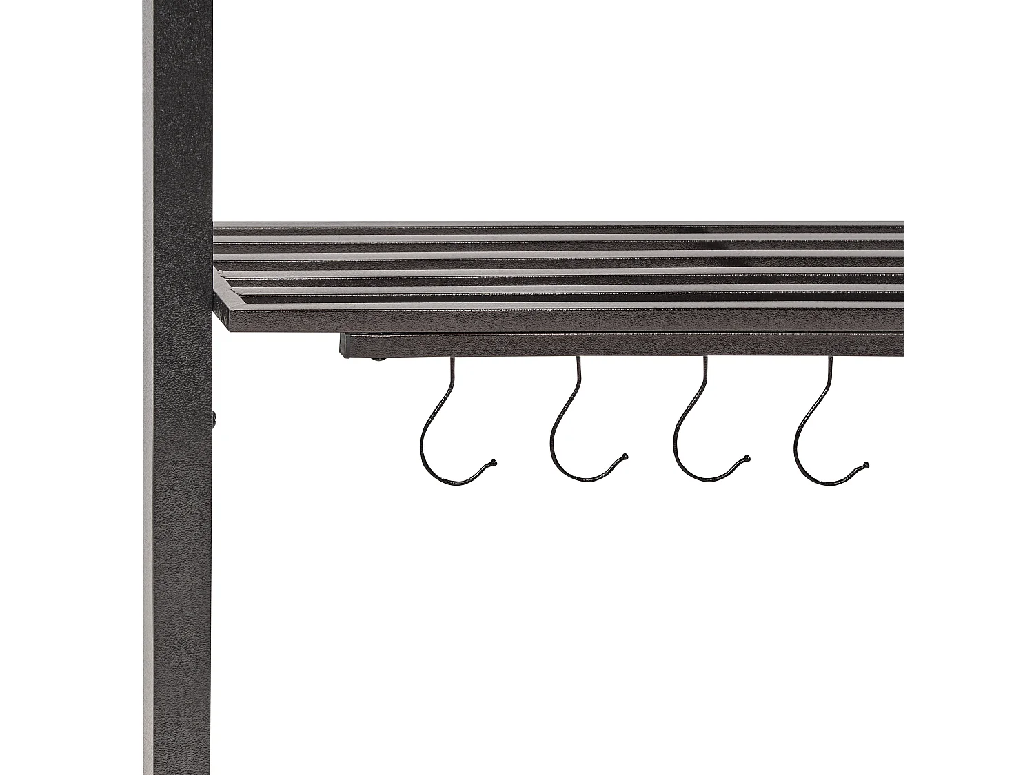Gazebo NARO Metal 240 cm 148 cm Grey