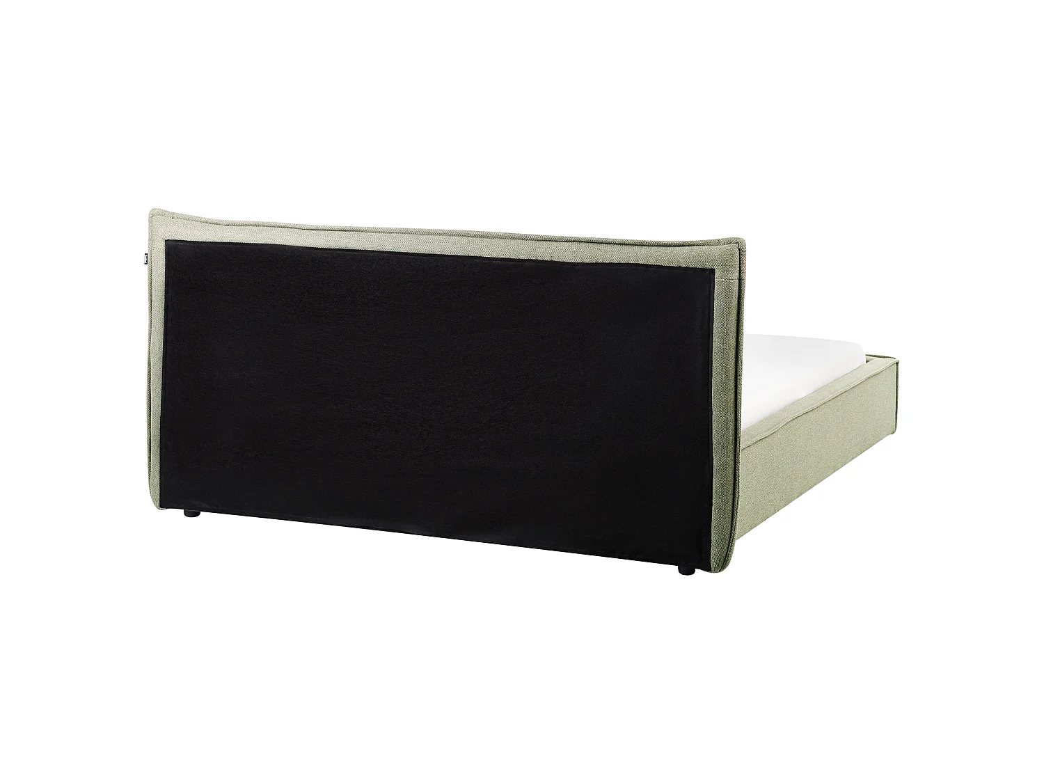 Waterbed Faux Linen LESTRE 160 x 200 cm (EU King Size) Green