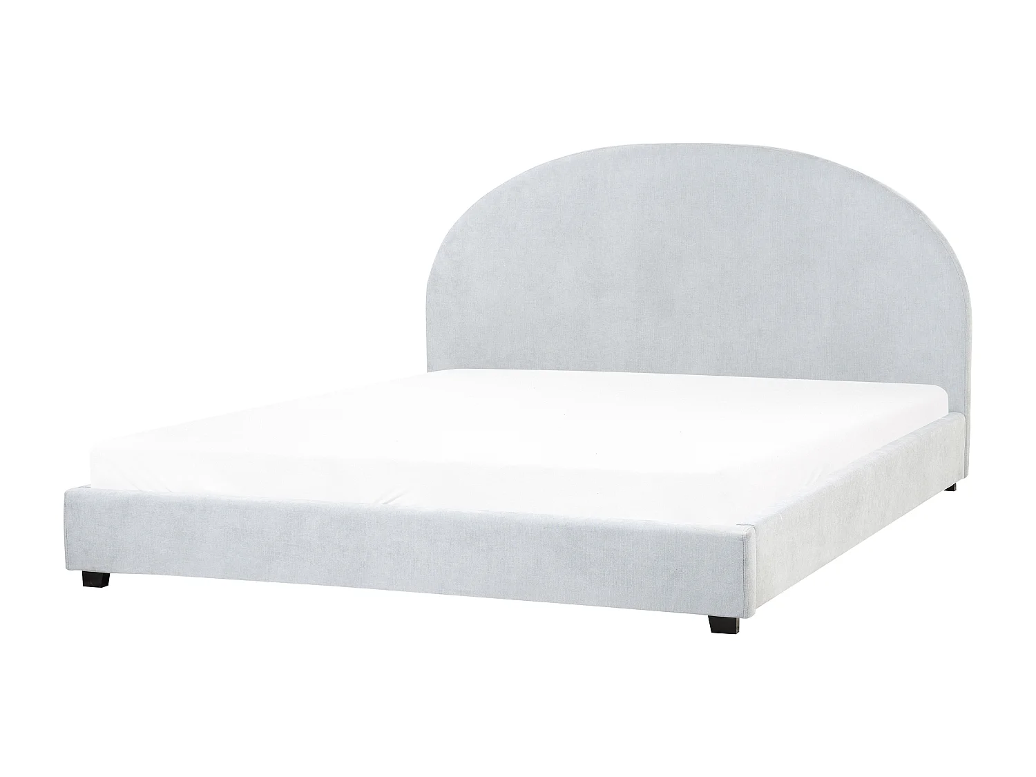 Lit à eau Tissu VAUCLUSE 180 x 200 cm Bleu clair