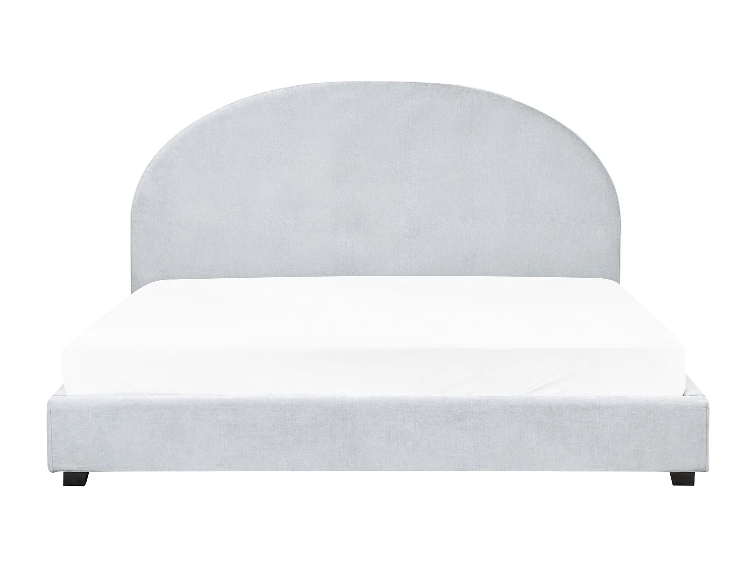 Lit à eau Tissu VAUCLUSE 180 x 200 cm Bleu clair