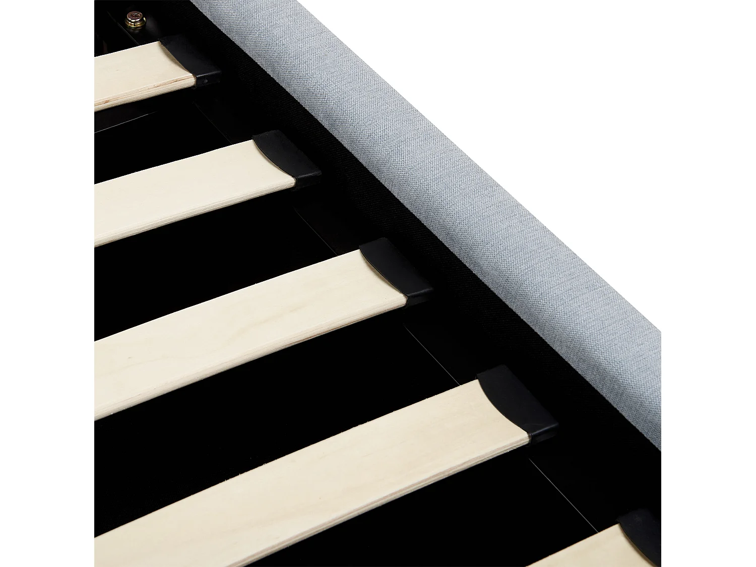 Lit à eau Tissu VAUCLUSE 160 x 200 cm Bleu clair