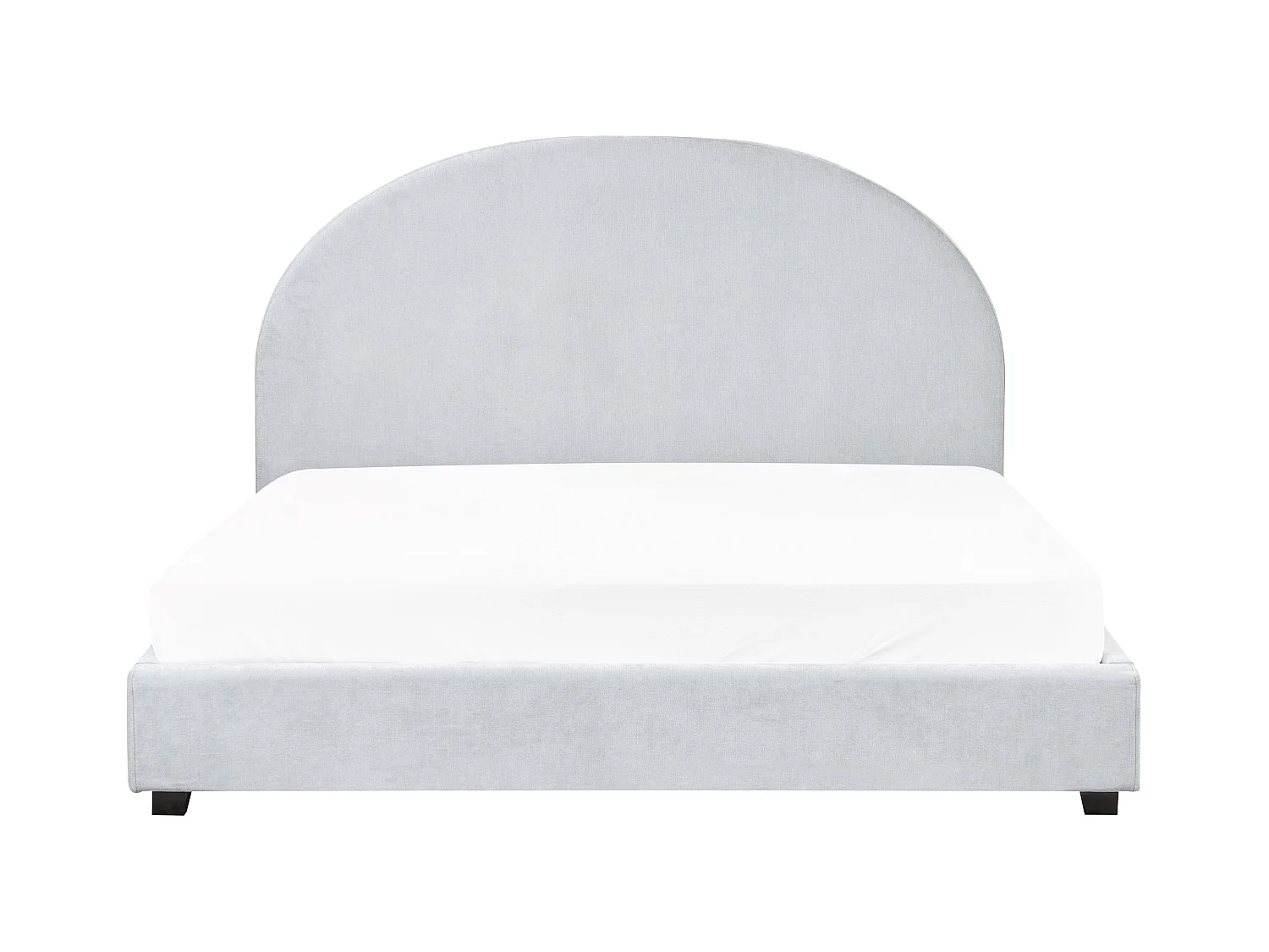 Lit à eau Tissu VAUCLUSE 160 x 200 cm Bleu clair