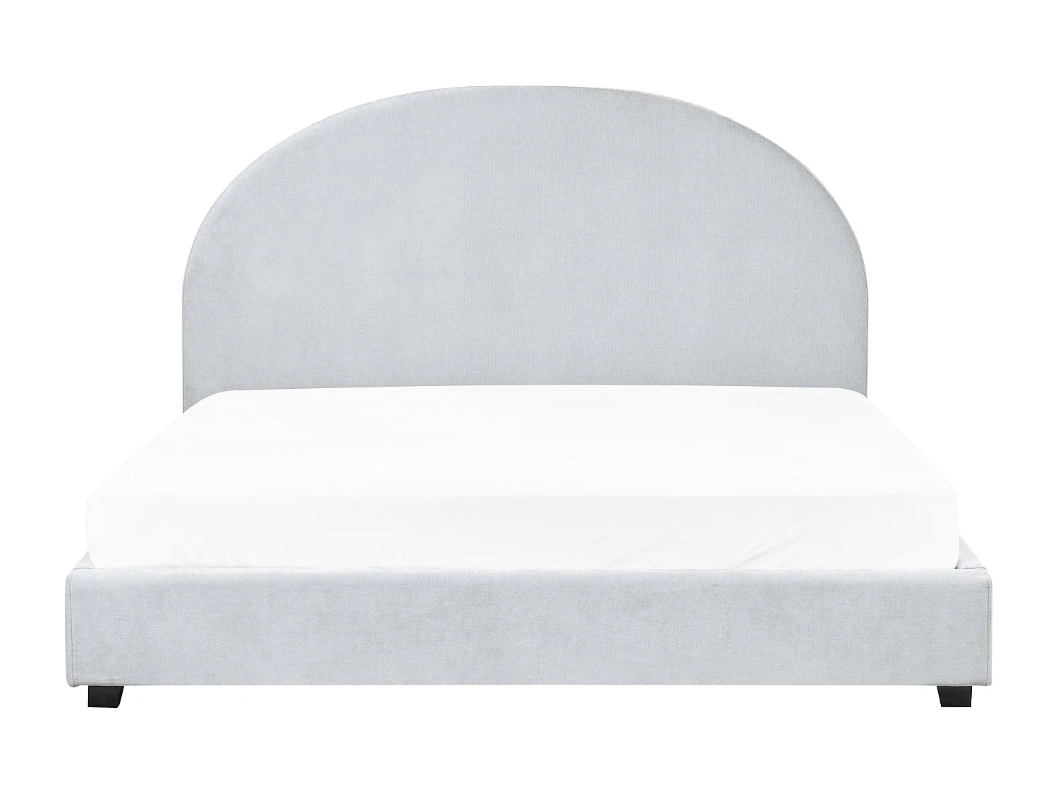 Lit à eau Tissu VAUCLUSE 160 x 200 cm Bleu clair