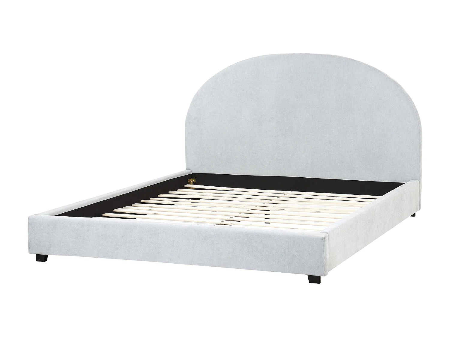 Lit à eau Tissu VAUCLUSE 160 x 200 cm Bleu clair