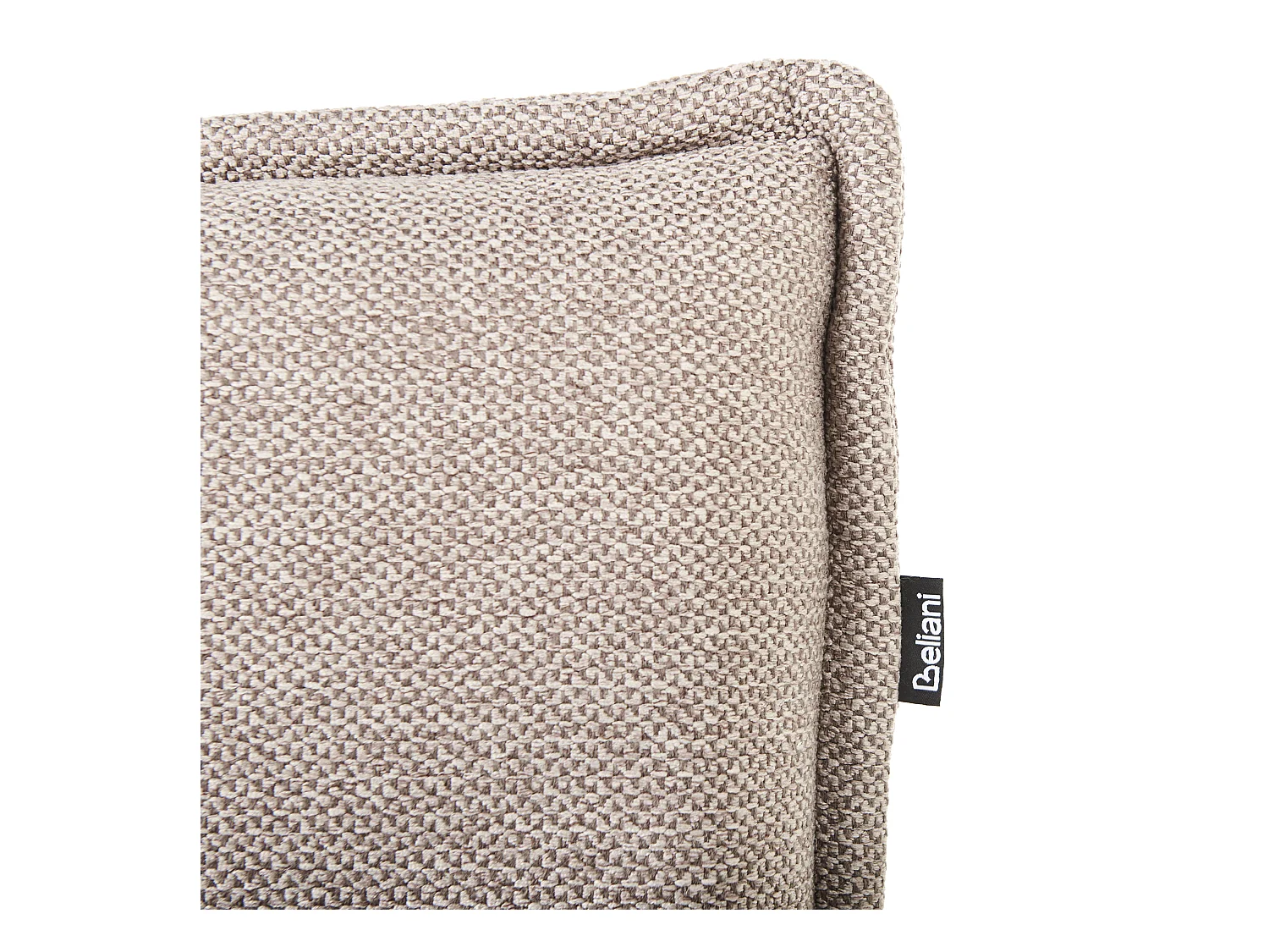 Lit à eau Lin synthétique LESTRE 160 x 200 cm Taupe