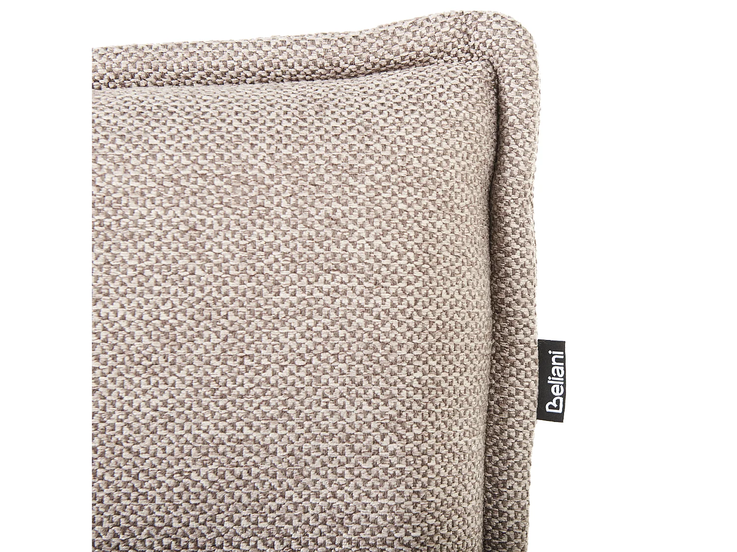 Lit à eau Lin synthétique LESTRE 160 x 200 cm Taupe