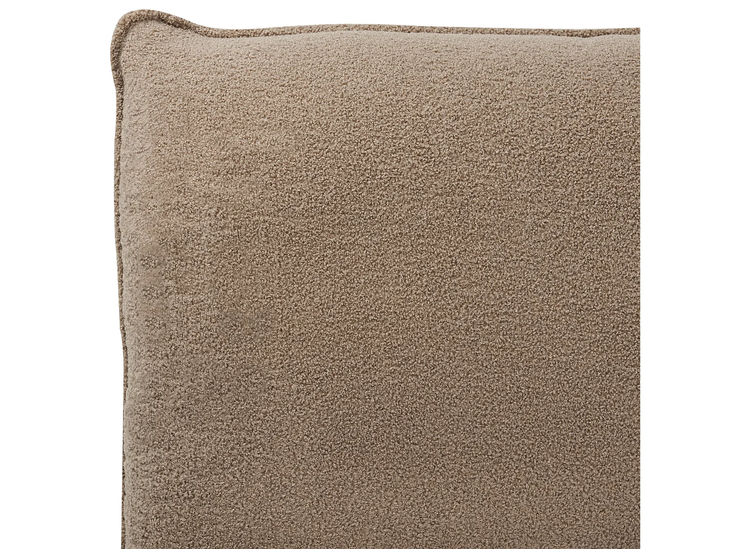 Wasserbett Bouclé VINAY 180 x 200 cm Braun