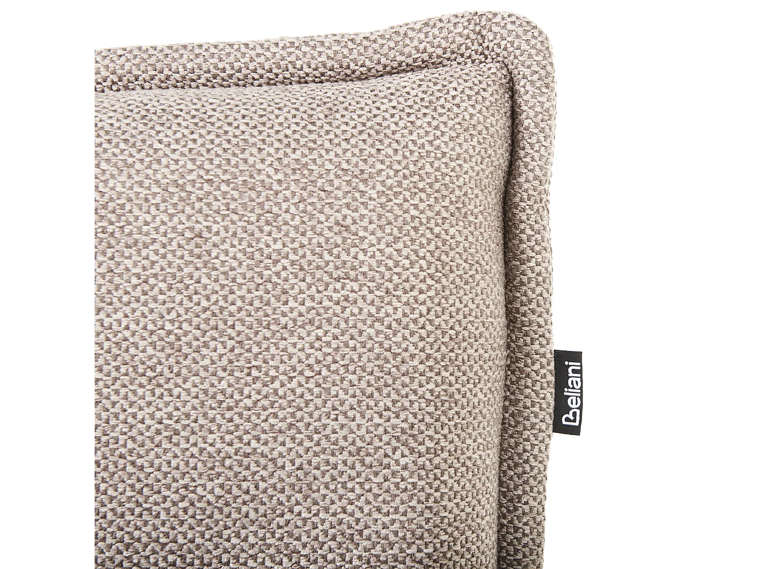 Wasserbett Kunstleinen LESTRE 180 x 200 cm Taupe