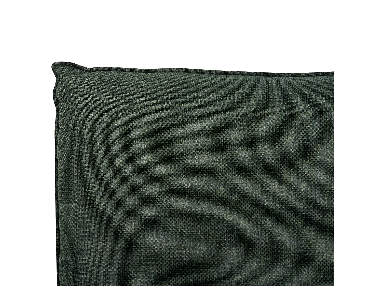 Lit à eau Tissu VINAY 160 x 200 cm Vert foncé