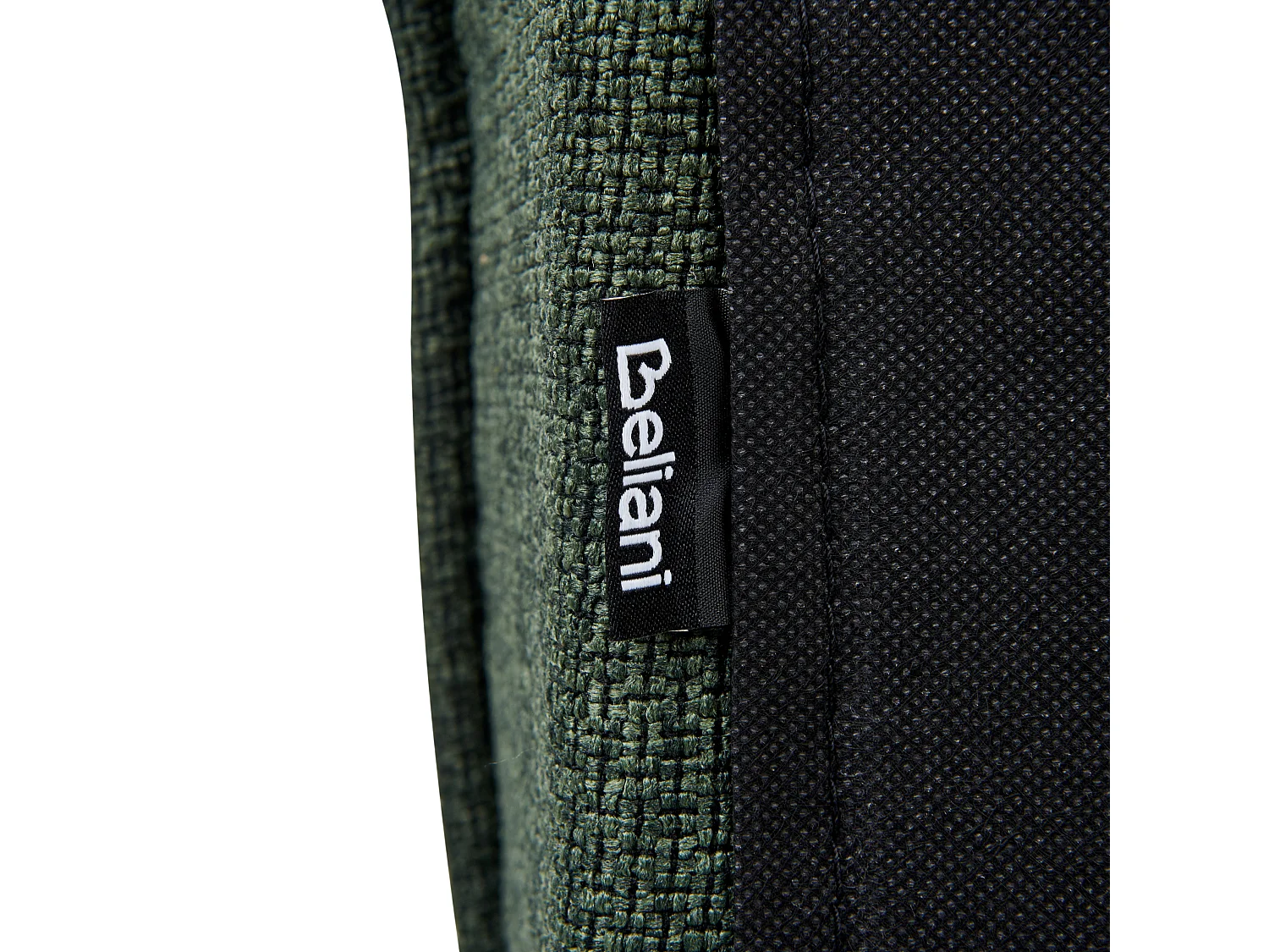 Lit à eau Tissu VINAY 160 x 200 cm Vert foncé