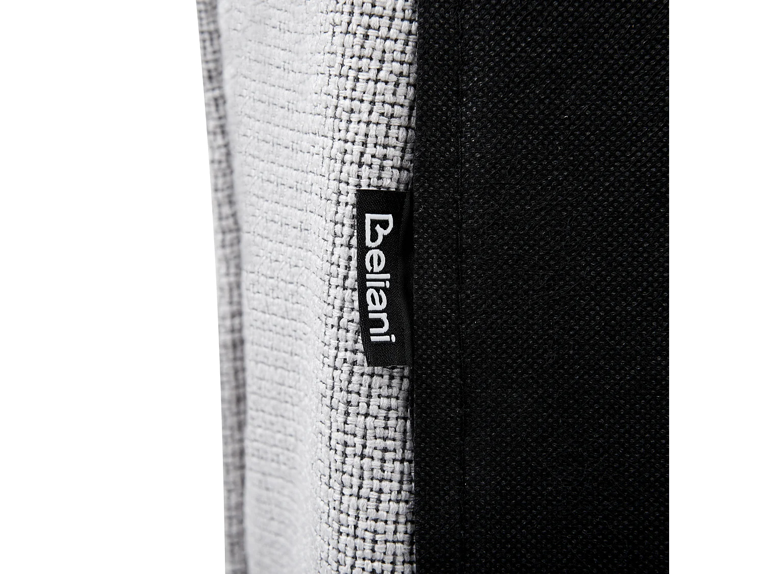 Lit à eau Tissu VINAY 160 x 200 cm Gris clair