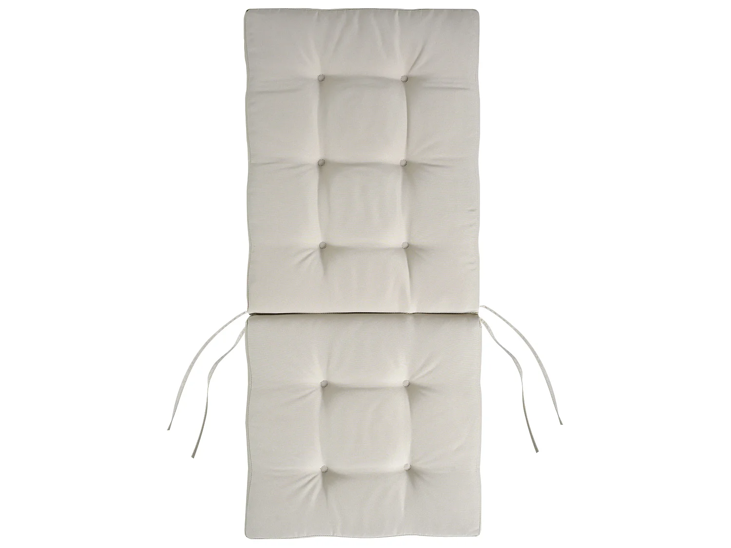 Conjunto de 2 cadeiras de jardim com almofadas MAUI PREMIUM Madeira de acácia Taupe