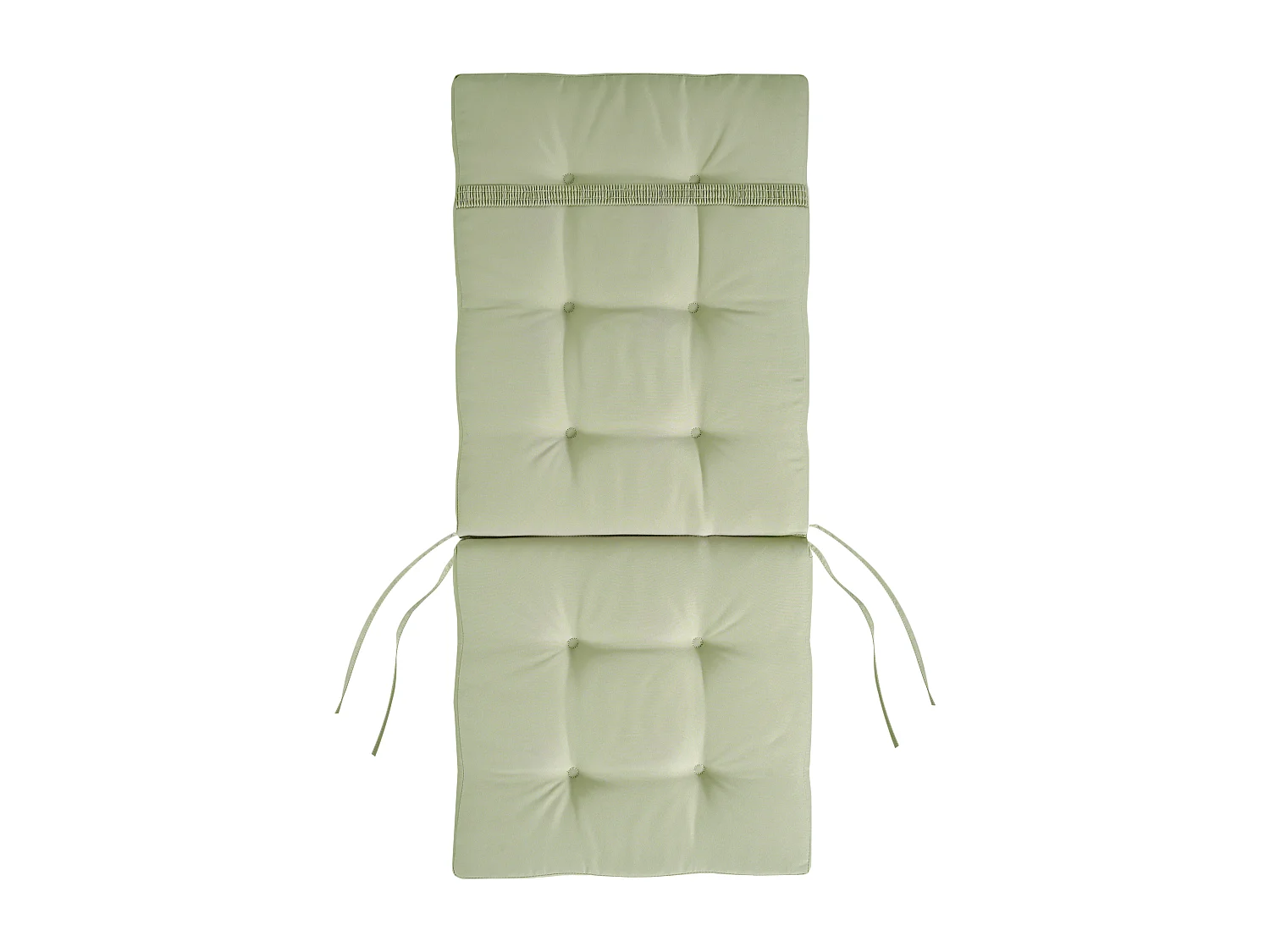 Gartenstuhl 2er Set Akazienholz hellbraun klappbar mit Auflagen hellgrün Maui II