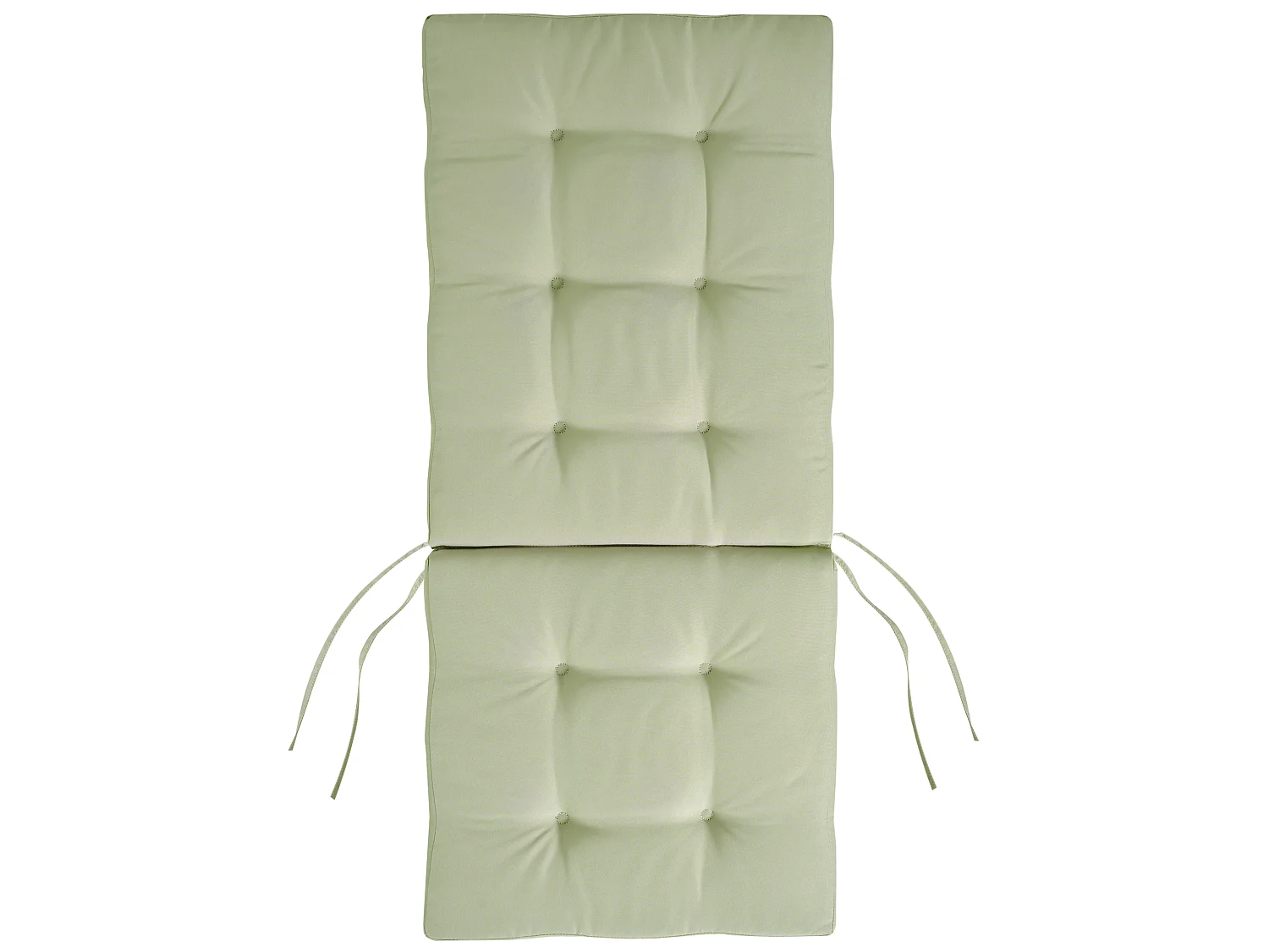Set mit 2 Stühlen und Sitzkissen MAUI PREMIUM Akazienholz Hellgrün