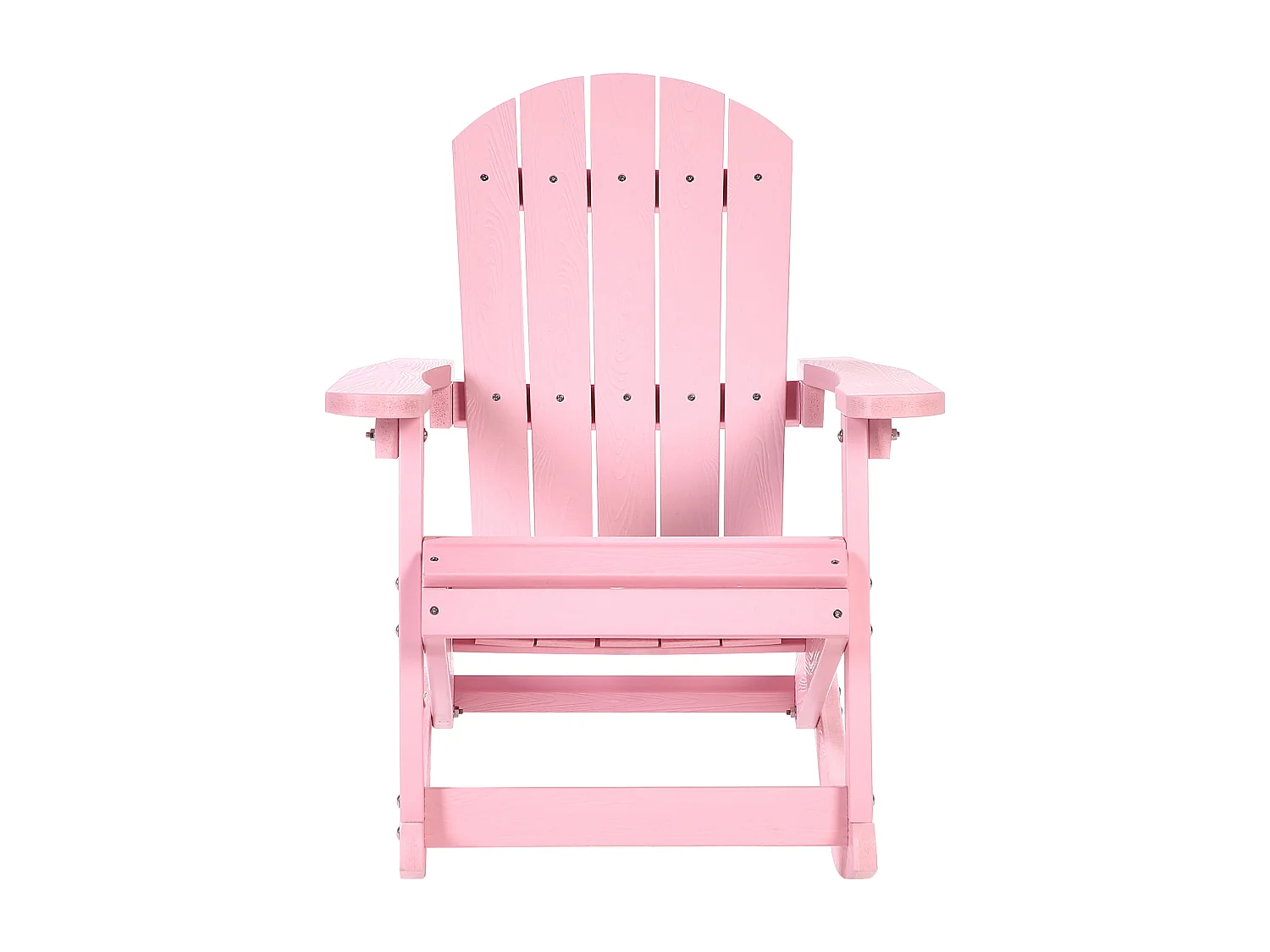 Tuinschommelstoel voor kinderen ADIRONDACK Pastelroze