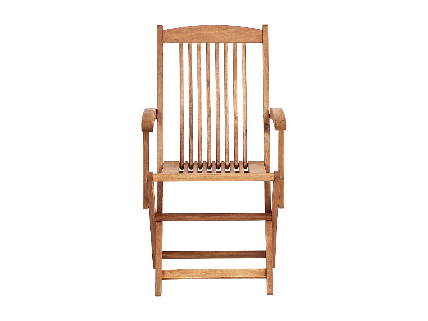 Set di 2 sedie da giardino con cuscini MAUI PREMIUM Legno d'acacia Grigio