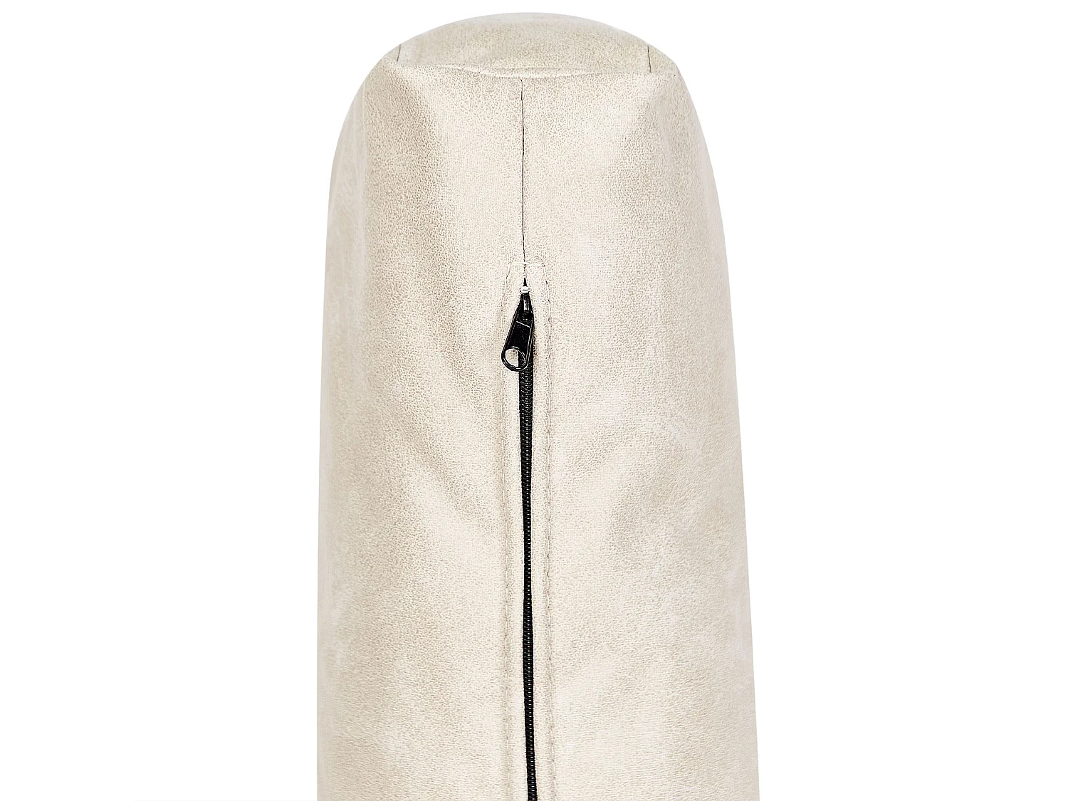 Chaise longue côté gauche REBAIS Cuir PU Beige clair