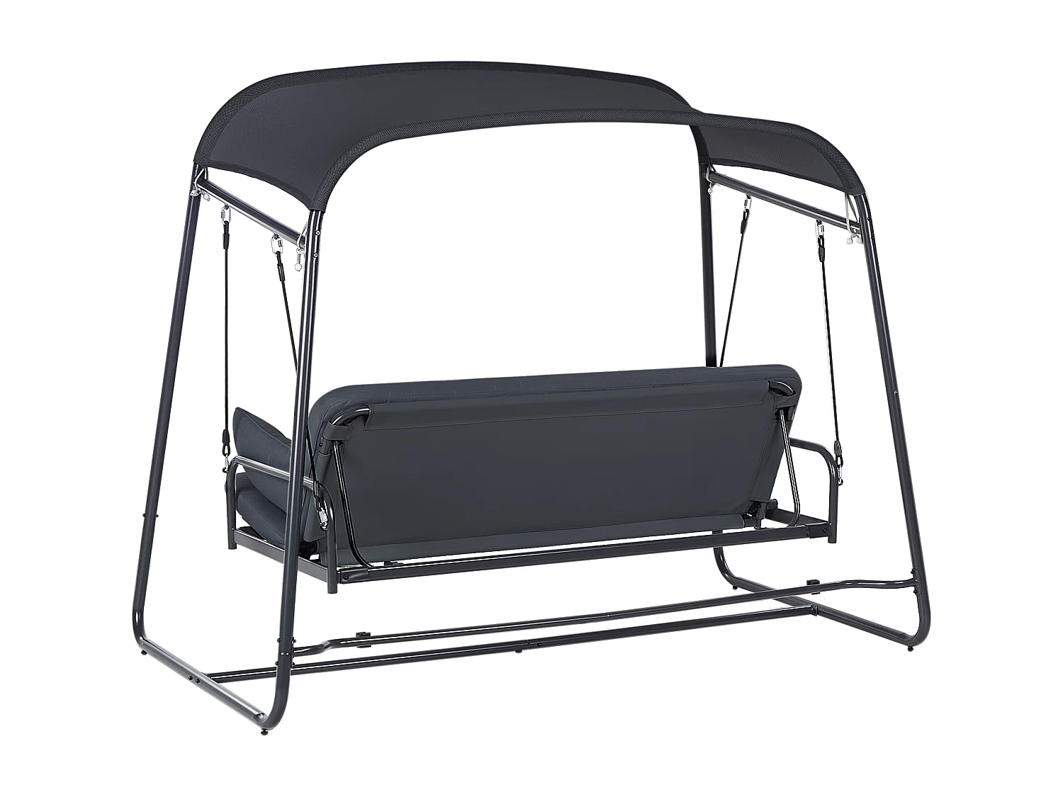 Huśtawka ogrodowa MARSCIANO Metal Ciemnoszary