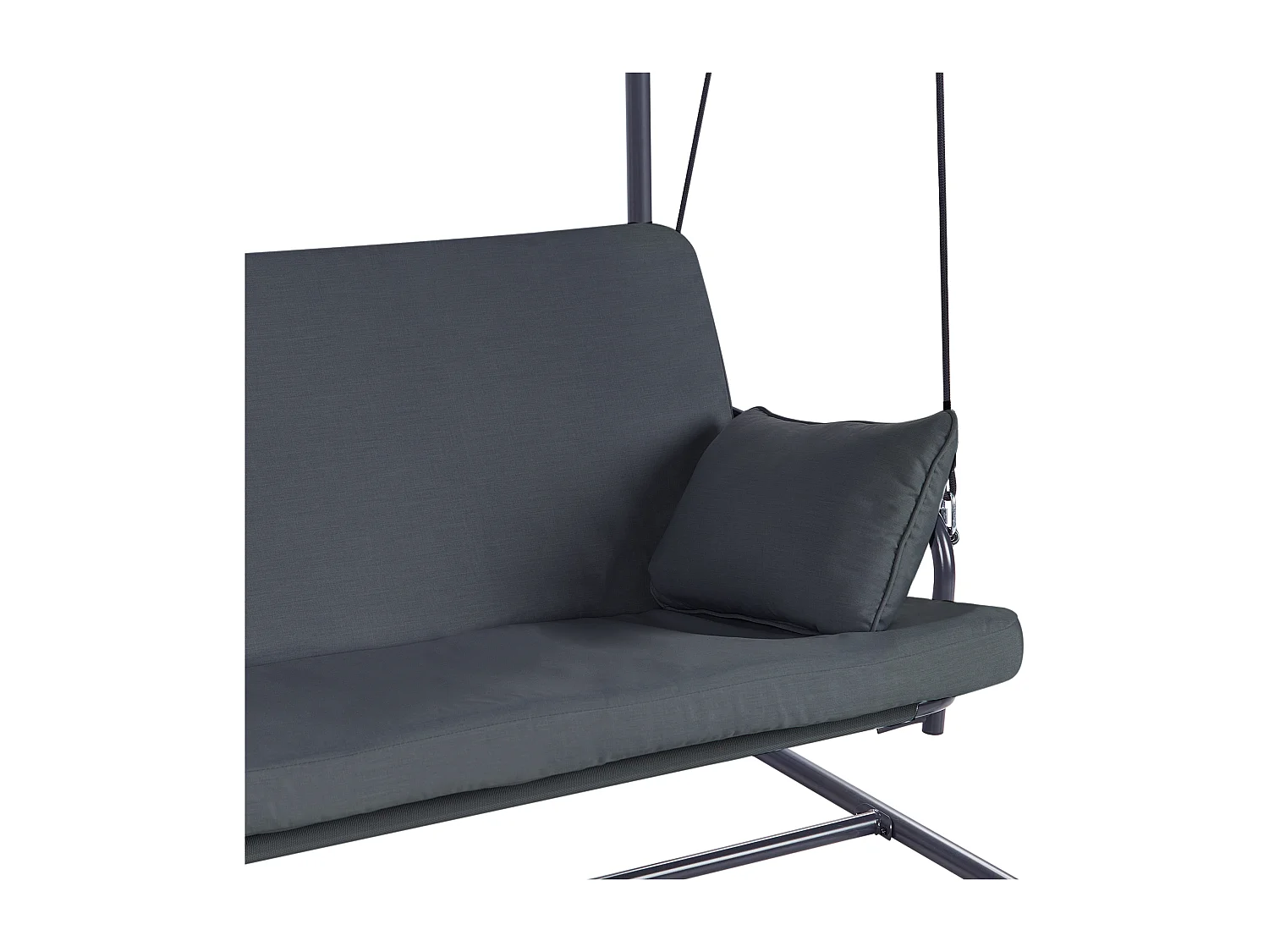 Huśtawka ogrodowa MARSCIANO Metal Ciemnoszary