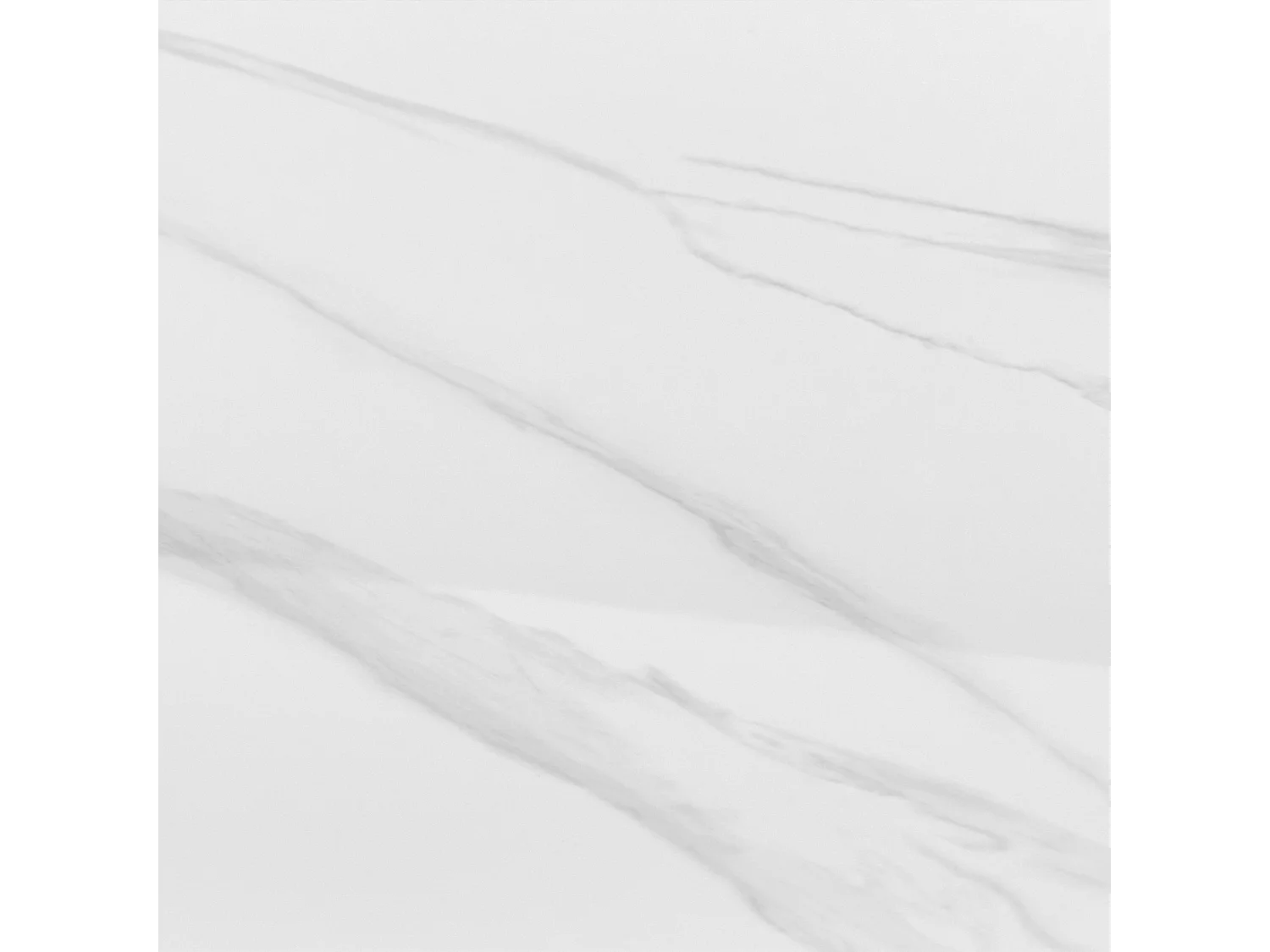 Table de repas ALBINA Marbre blanc 120 cm 120 cm