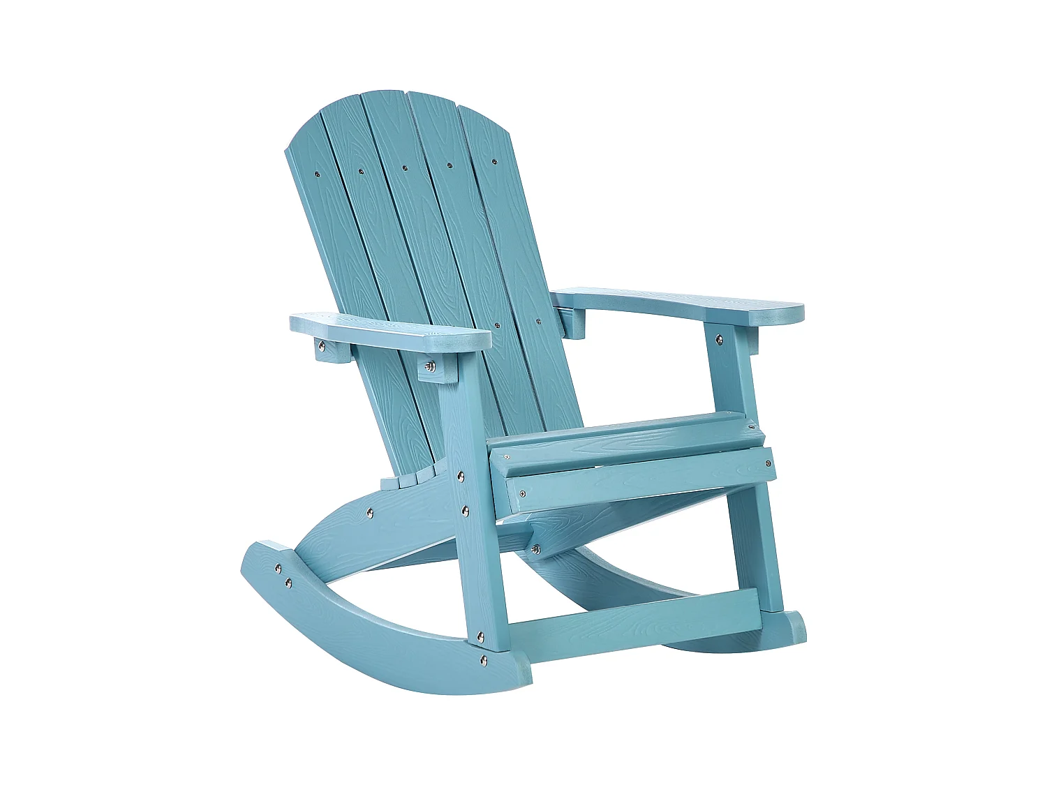 Fauteuil à bascule pour enfants ADIRONDACK Bleu clair