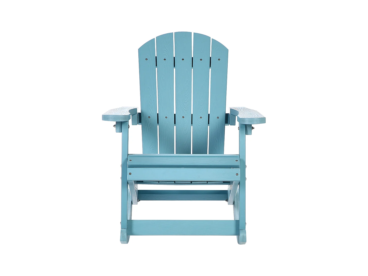 Fauteuil à bascule pour enfants ADIRONDACK Bleu clair
