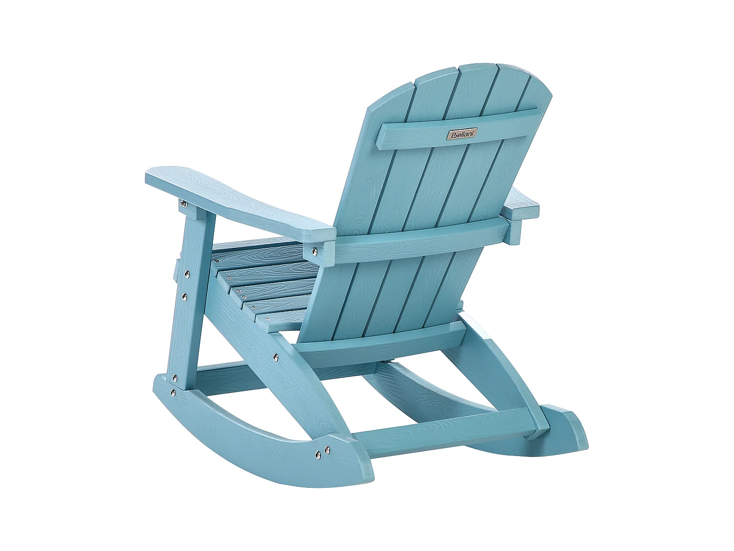 Fauteuil à bascule pour enfants ADIRONDACK Bleu clair