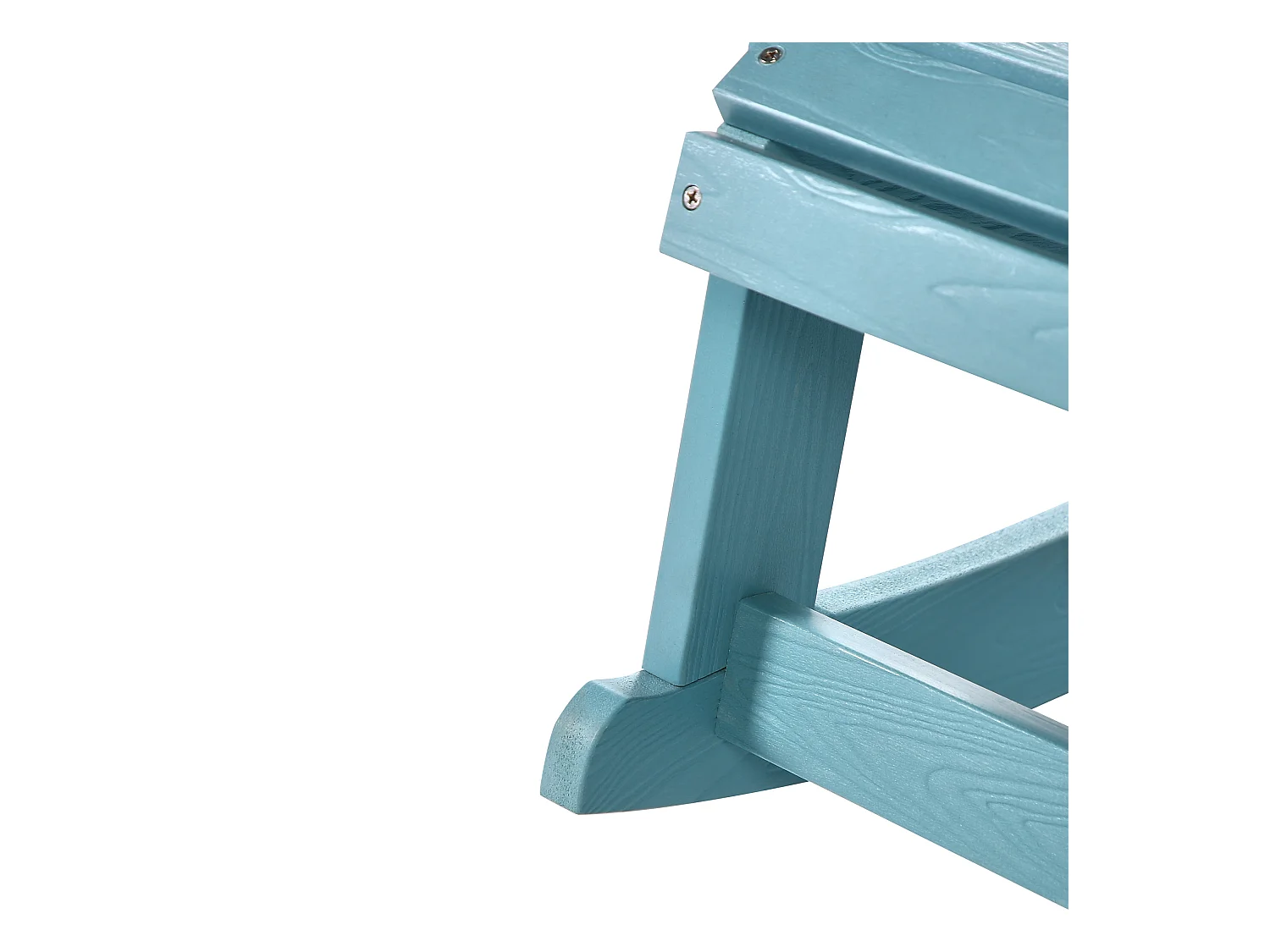Fauteuil à bascule pour enfants ADIRONDACK Bleu clair