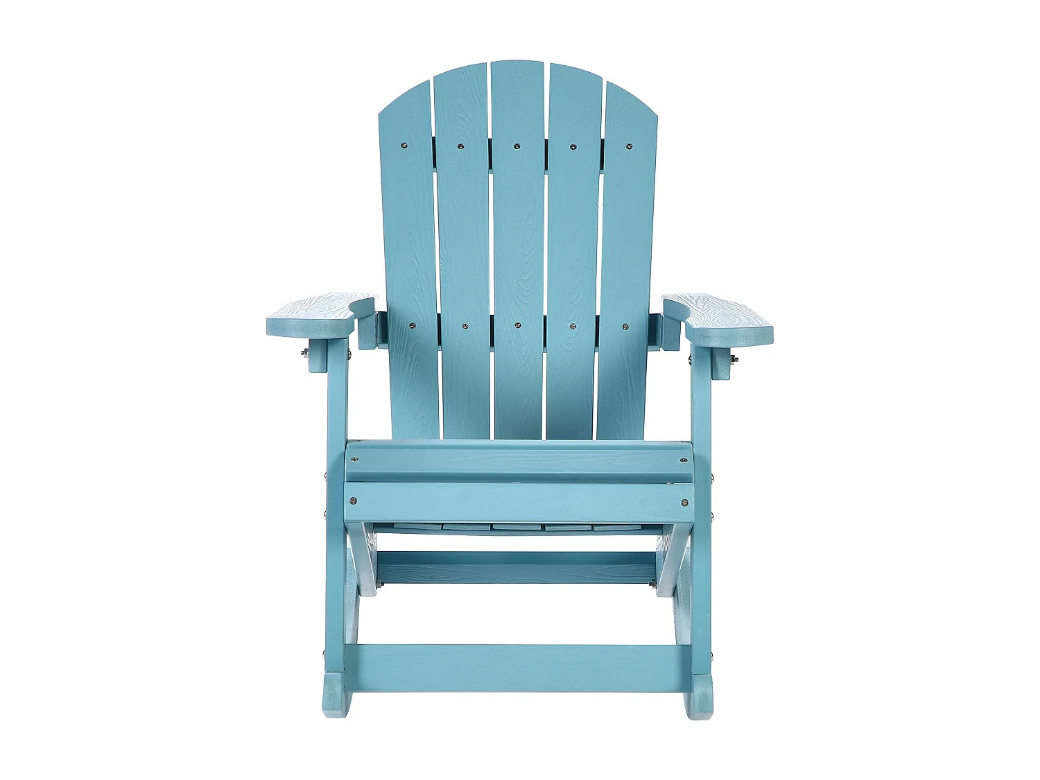 Mecedora infantil de jardín ADIRONDACK Azul claro