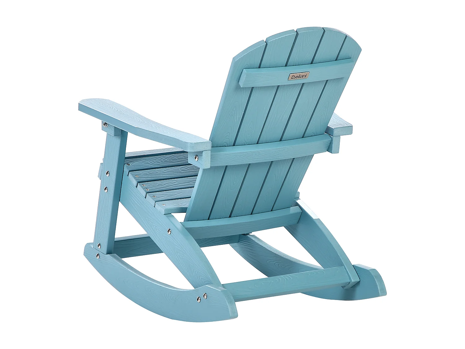 Mecedora infantil de jardín ADIRONDACK Azul claro