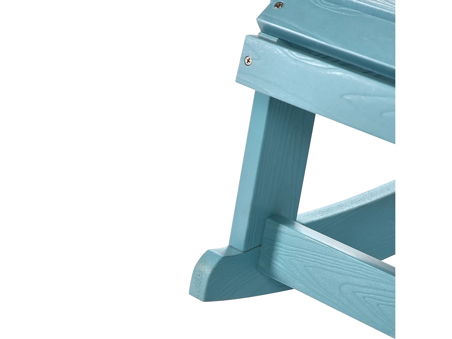 Fauteuil à bascule pour enfants ADIRONDACK Bleu clair