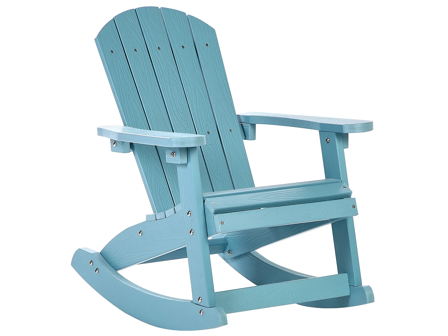 Fauteuil à bascule pour enfants ADIRONDACK Bleu clair