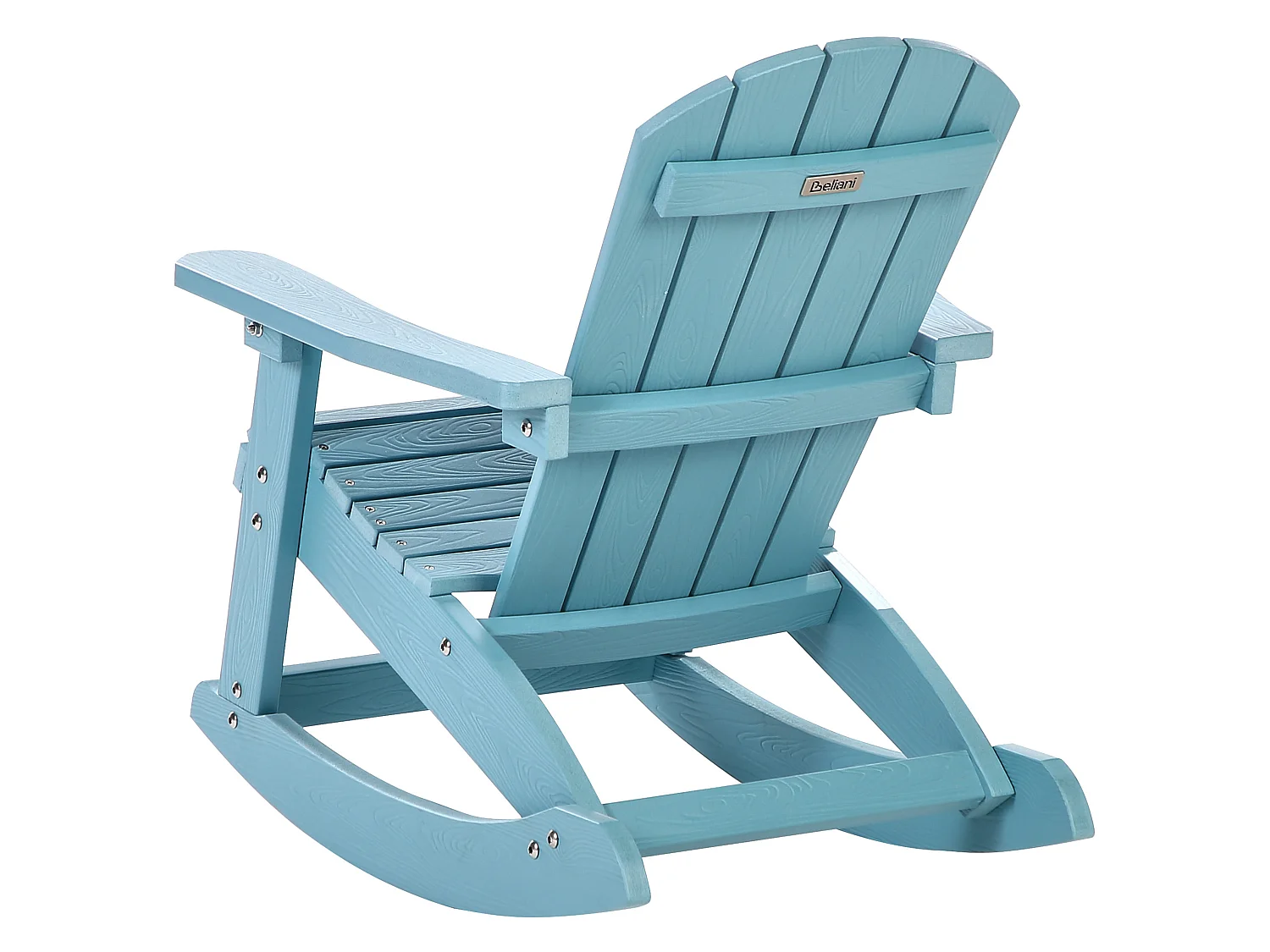 Fauteuil à bascule pour enfants ADIRONDACK Bleu clair