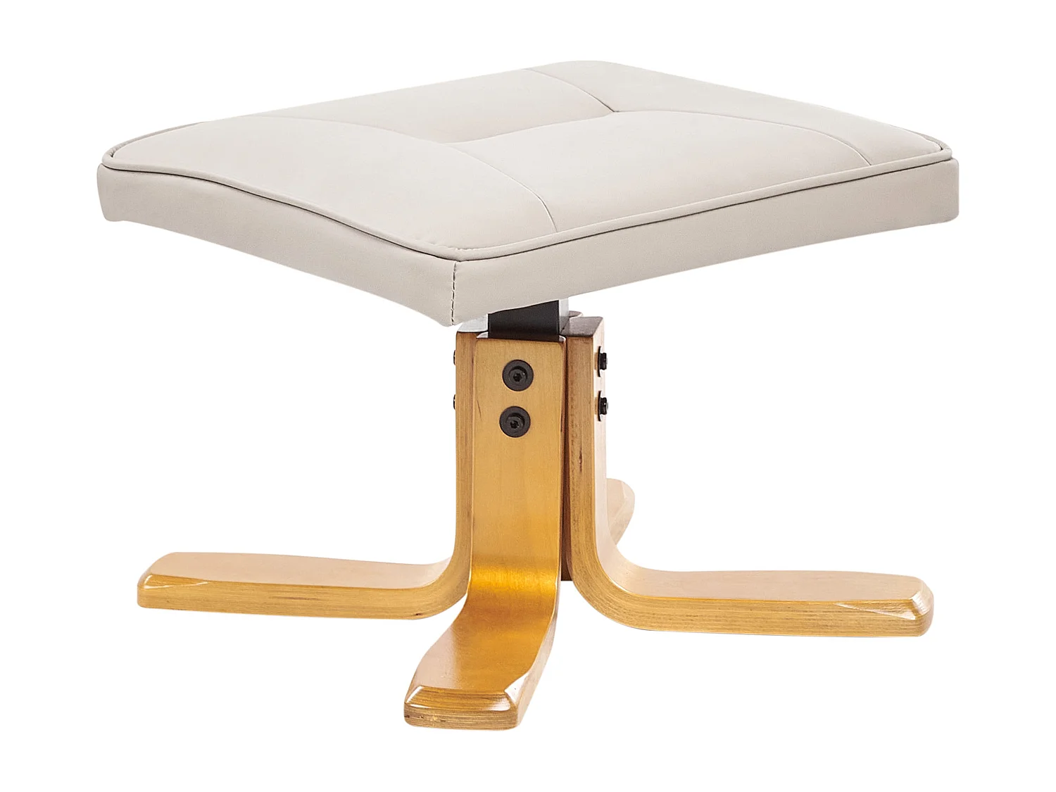 Fauteuil massant RELAXPRO Cuir PU Beige clair