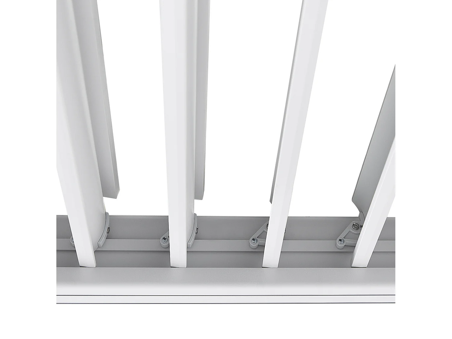 Tonnelle de jardin FORNOLI Métal 310 cm 310 cm Blanc