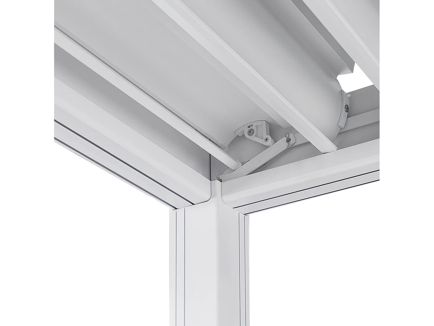 Pawilon ogrodowy FORNOLI Metal 310 cm 310 cm Biały