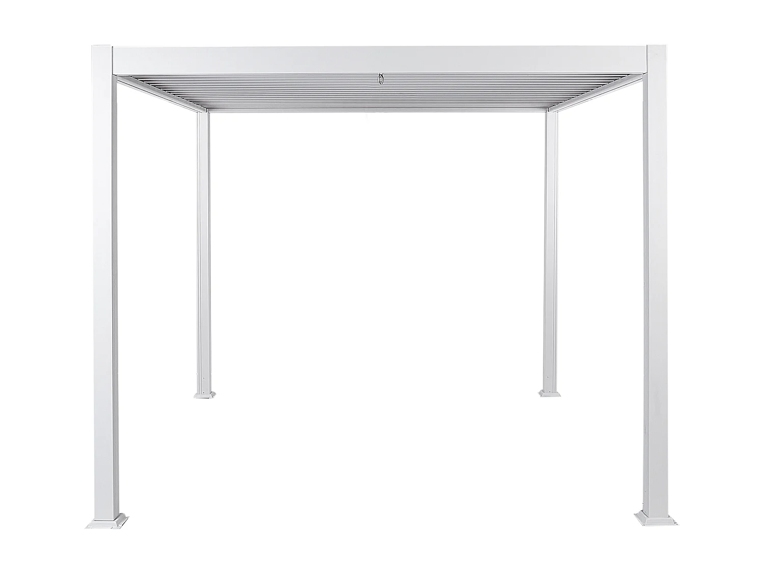 Pawilon ogrodowy FORNOLI Metal 310 cm 310 cm Biały