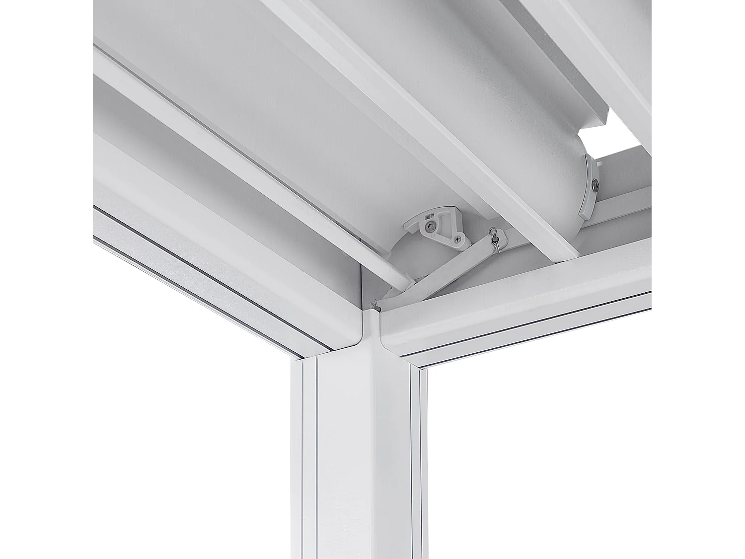 Pawilon ogrodowy FORNOLI Metal 310 cm 310 cm Biały