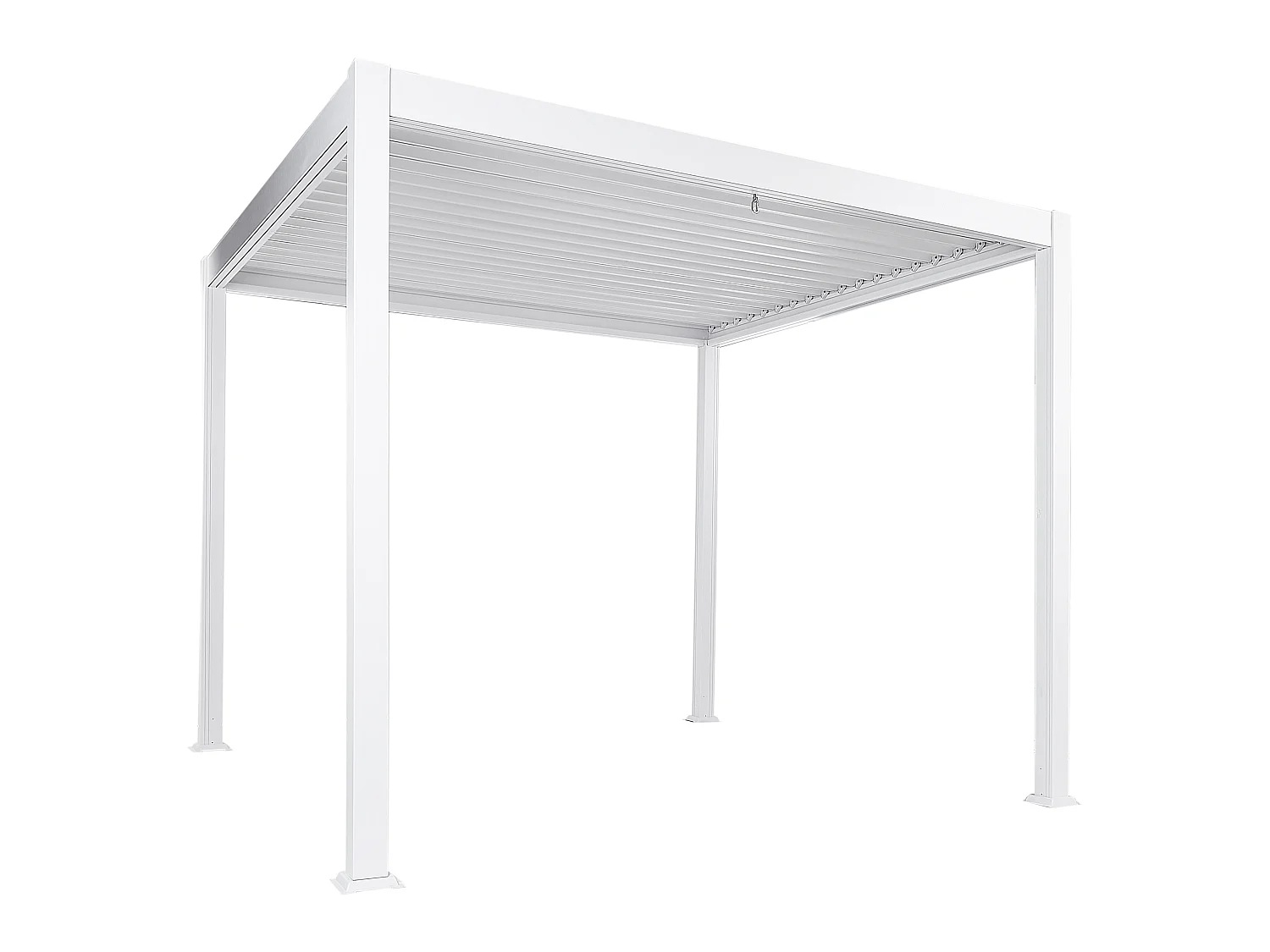 Pawilon ogrodowy FORNOLI Metal 310 cm 310 cm Biały