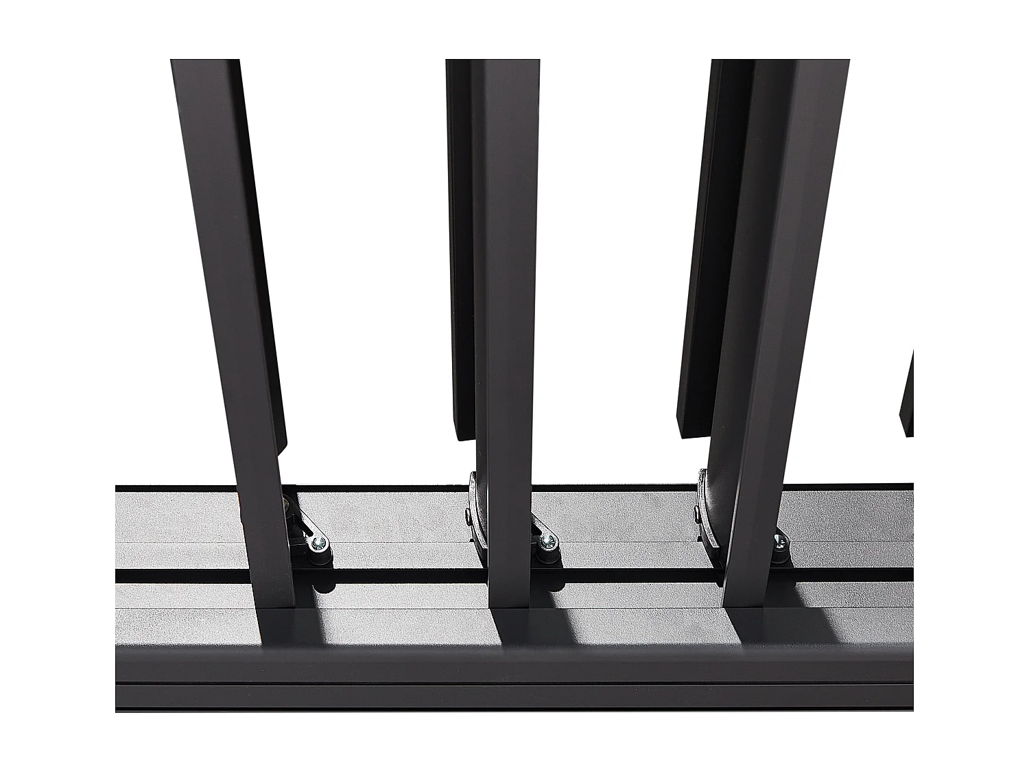 Pawilon ogrodowy FORNOLI Metal 310 cm 310 cm Czarny