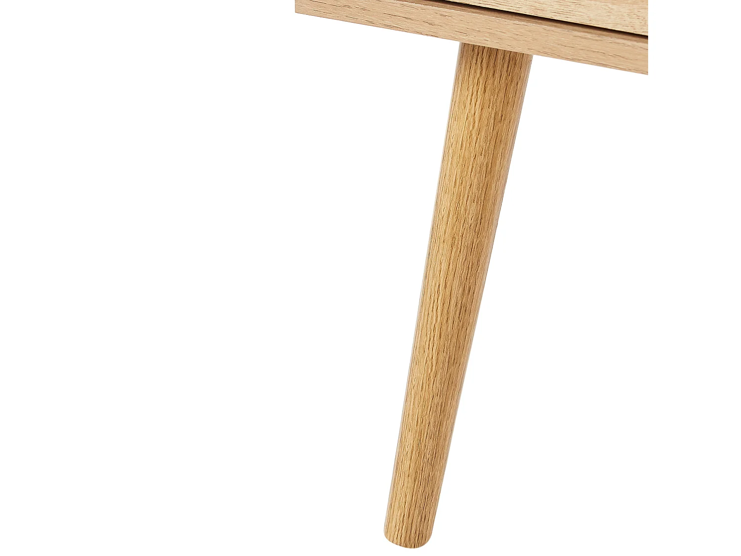 Vitrine mit Glastüren ALBANY 150 cm Hellbraun