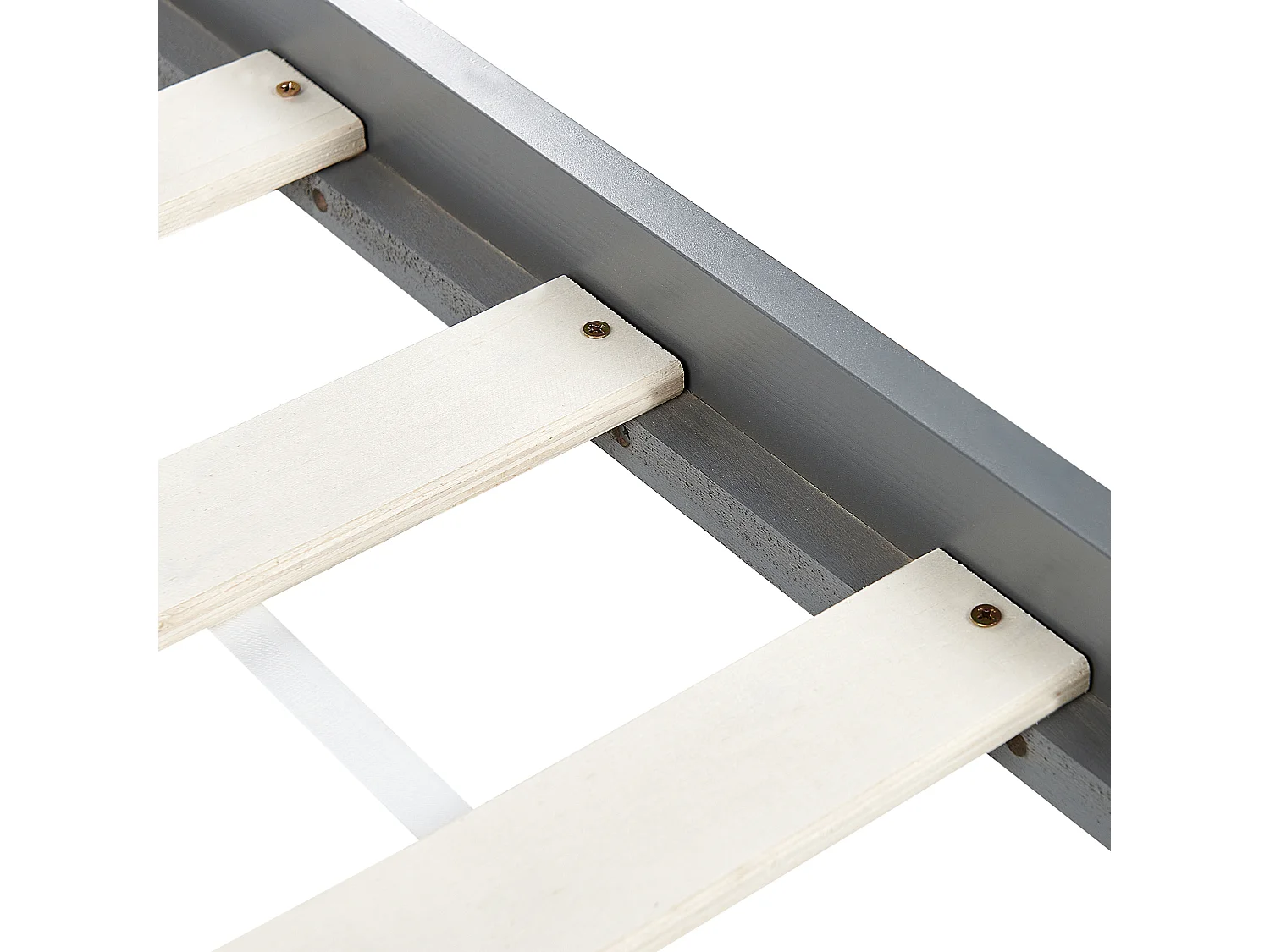 Lit d'enfant Maison Bois de pin TOSSE 90 x 200 cm Gris