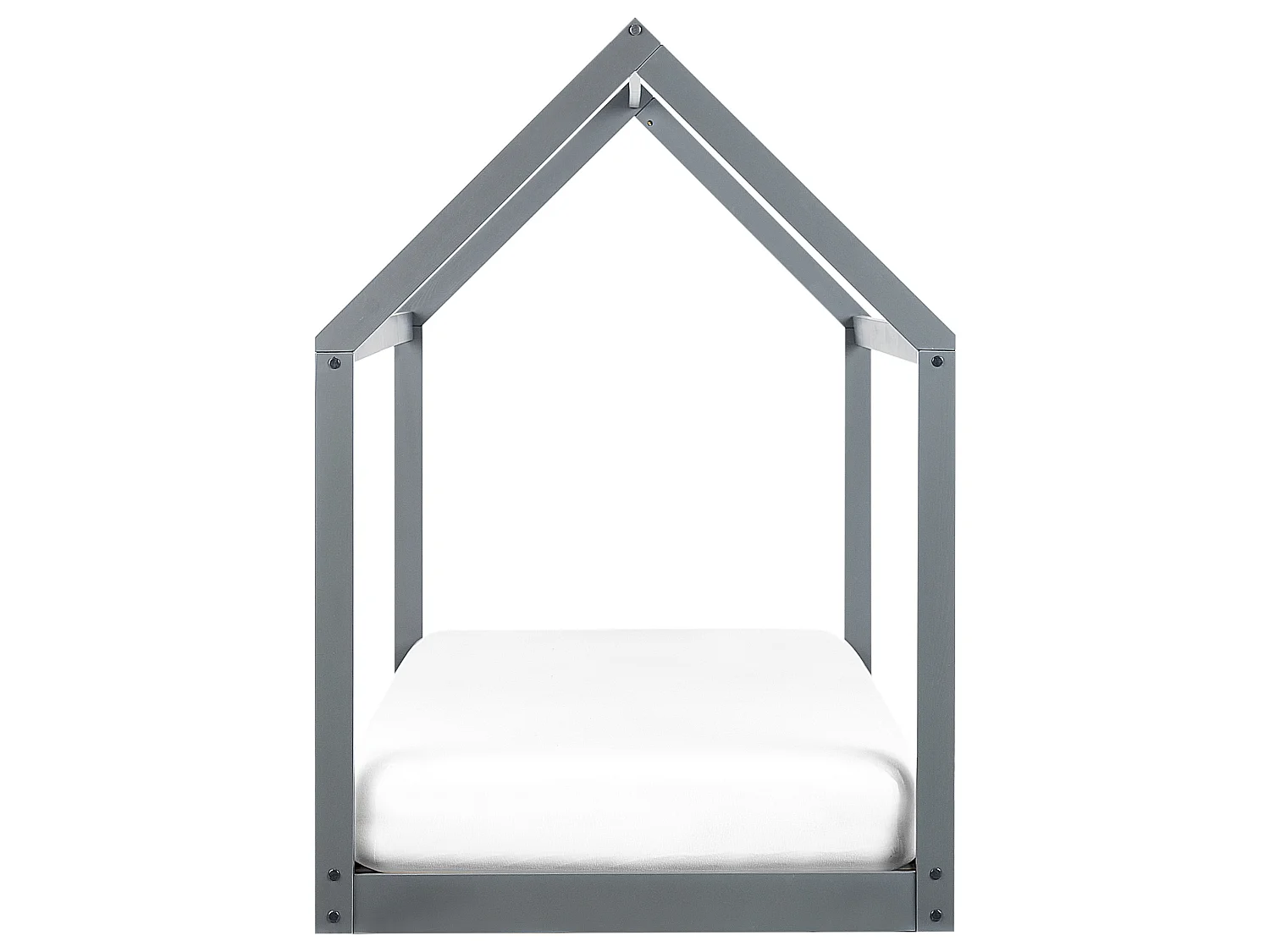 Letto per bambini legno grigio 90 x 200 cm TOSSE