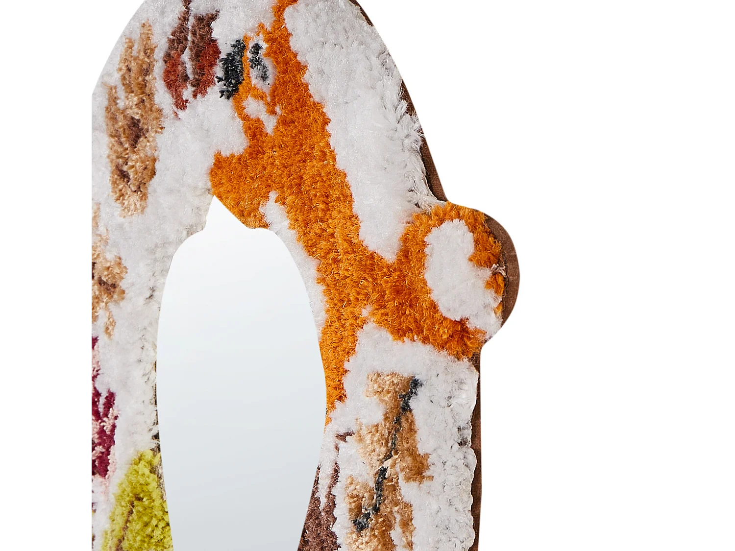 Espelho BORITI 51 cm 40 cm Branco