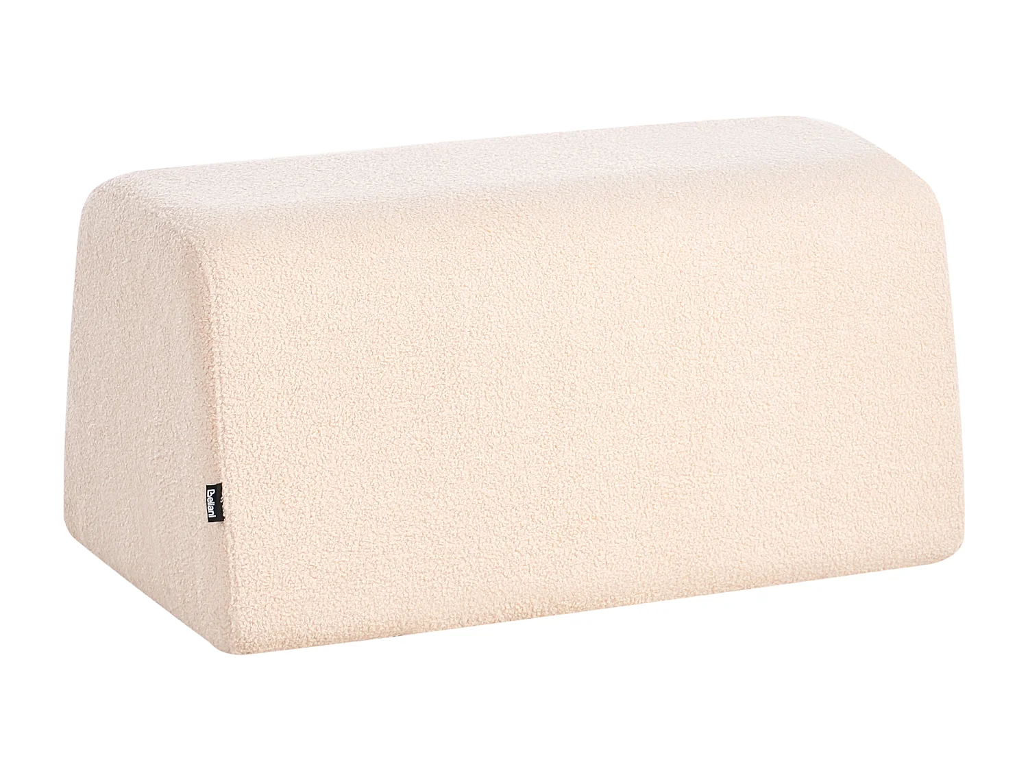 Pouf SINCLAIR Bouclé Beige