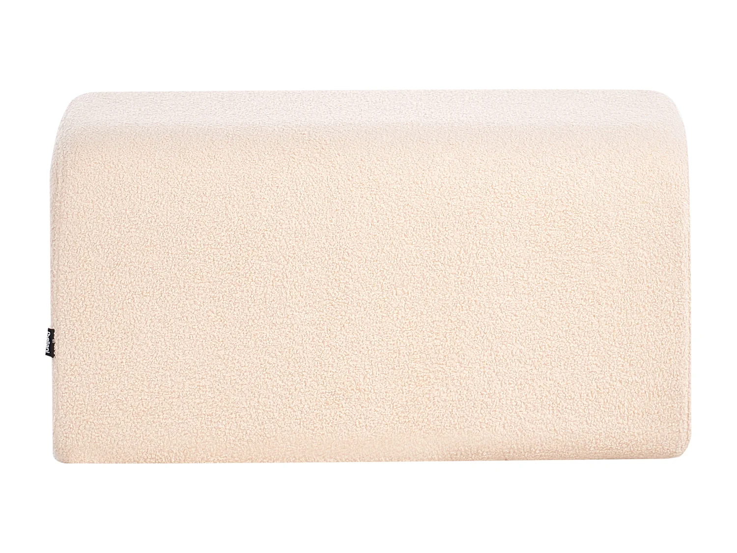 Pouf SINCLAIR Bouclé Beige